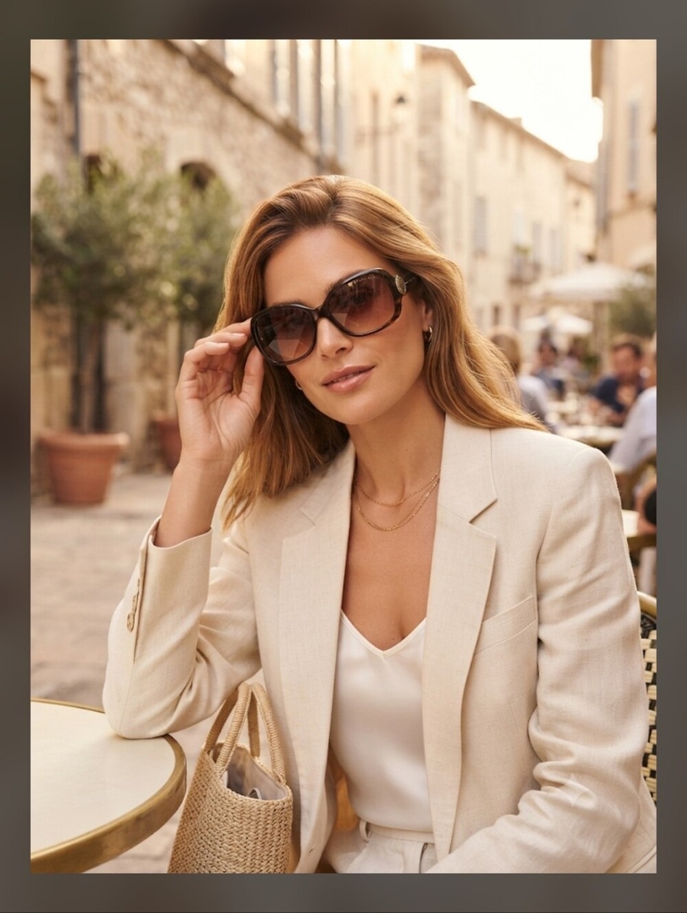 Marc By Marc Jacobs Tortoise Shell Square Sunglasses MMJ302/S  Oversized Lense